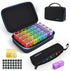 LEMBOL Monthly Pill Organizer 2 Times a Day, 30 Day Pill Organizer Box