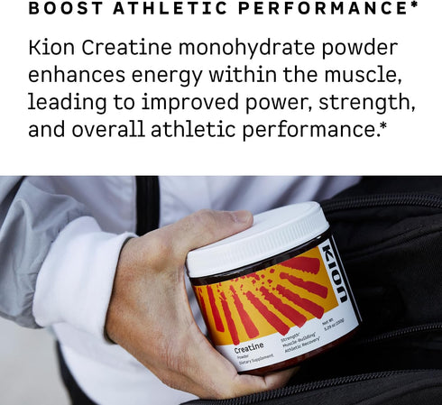 Kion Creatine | Fuel Performance, Energy & Strength | 30 Servings