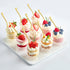 Kucoele 100 Pack Gold Mini Plastic Spoons - 4 Inch Heavy Duty Disposable Small Dessert Spoons