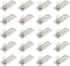 Skweawert 20 PCS AA/Double-Positive Negative-S Stainless Steel Metal Battery Spring Positive and Negative