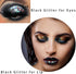 MEICOLY Black Face Glitter,Professional Glitter Body Paint,Mermaid Sequins Eye Glitter Face Painting for Halloween Cosplay SFX Makeup,Chunky Face Glitter Gel for Women and Kids,50ml by MEICOLY