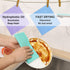 JECOLE 10 Packs Swedish Dishcloths for Kitchen, Reusable Paper Towels Compostable Swedish Dish Clothes for Kitchen
