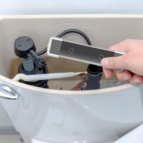 6 Pcs Magnetic Toilet Cleaner, Black Toilet Cleaning Magnets for Household Bathroom Stains, No Chemicals