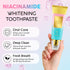 WeiWeiLa 100g Niacinamide Whitening Toothpaste - Niacinamides Toothpaste Stain Removal, Gentle on Sensitive Teeth