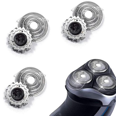 HQ9 Replacement Heads Blades for Philips Shaver HQ9 SpeedXL, 3-Pack Compatible with Norelco Razor, Upgraded Shaving