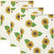 Cellulose Sponge Dish Towels - Set of 3 Ladybug Sunflower Swedish Dish Cloths