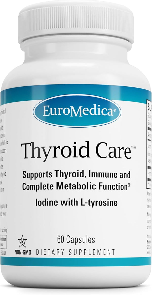 EuroMedica Thyroid Care - Immune Health & Energy Support Formula - Nutritional