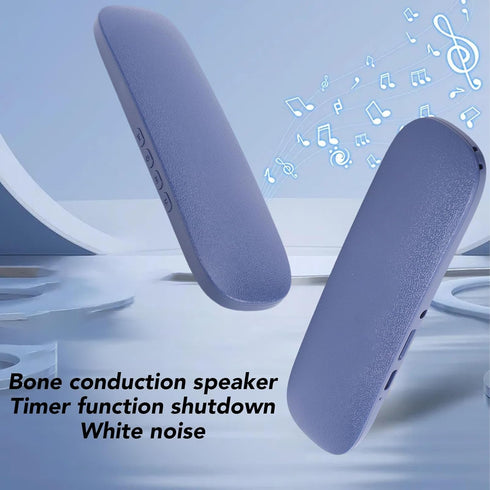 Yunir 30 60 Pillow Speaker for Sleeping, Mini Bone Conduction Portable Sleep Aid with HiFi Stereo Sound, Bluetooth