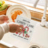 LARTSFRO 4 Pack Christmas Gingerbread Gifts Swedish Dishcloths for Kitchen, Vintage Swedish Dish Cloths for Gingerbread
