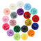 Lawie 20 Pack Colorful Artificial Peony Flower Hair Clips - Alligator Hair Barrettes for Wedding Party Accessories