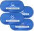 Reusable Hot and Cold Gel Ice Packs for Injuries, Cold Compress, 10.5 in Long x 5 in Wide, 4 Pack Blue