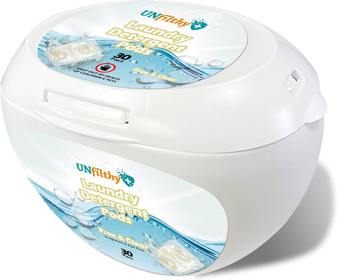 UNfilthy Concentrated Unscented Laundry Pacs - 30