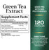 Green Tea Extract Pills 1000mg with EGCG for Heart Support with Antioxidants - 98% Standardized Polyphenols - 3X Absorption Green Tea Capsules for Natural Energy, Gentle Caffeine - 120 Capsules