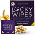 Lucky Wipes For Men, Individually Wrapped - pH Balanced Flavored Intimate Wipes