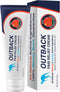 The Outback Series Pain Relief Cream, Natural Heating & Cooling with Camphor 6% & Menthol 16%, 60mL (2 oz)