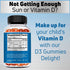 Kids Vitamin D Gummies (90 Day Supply) Vitamin D3 for Kids (1000IU) to support Bones, Joints, Muscle Functions & Immune System. Delicious & Vegetarian Vitamin D for kids
