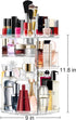 Makeup Organizer 360 Rotating Cosmetic Carousel, Large Capacity Spinning Holder Rack for Vanity