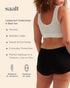 Saalt Comfort Modal CloudShort Period Underwear - Super Absorbency - Keeps You Dry from All Leaks (Medium, Volcanic