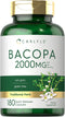 Carlyle Bacopa Monnieri Capsules, 180 Capsules, Gluten Free Supplement