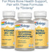 SOLARAY Calcium & Magnesium Citrate 2:1 Ratio w/Vitamin D-3, Healthy Bones, Muscle & Nervous System Support, 180