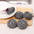 KELINFONG 12 Pcs Stainless Steel Scrubber, Steel Wool Scrubber,Scouring Pad,Metal Kitchen Scrubbers for Dishes,Metal