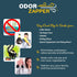 Soos Odor Zapper Multi-Purpose Odor Removal Spray, All Natural Odor Eliminator for Home and Beyond (32.1 oz / 950 ml)