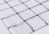 Cotton Grid Dish Cloths, Terry Cleaning Rags, 12 x 12 Inches, 8pc/Set, Blue Multi