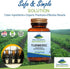 Turmeric Capsules with Black Pepper Extract - 60 Kosher Vegan Caps, 450mg Turmeric Root
