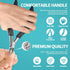 Toenail Clippers for Ingrown & Thick Toenails, Heavy Duty Tool with Sharp Blades & Long Handle, Gift for Men