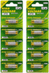 27A Batteries 12V Alkaline Battery CA22 SNN4176A ALK27A A27BP K27A VR27 R27A (10pcs/2Pack)
