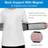 Back Support with Magnet, Tourmaline Magnetic Braces for Lower Back Pain Relief, Self Heating Lumbar Support Belt