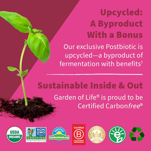 Garden of Life Dr Formulated Once Daily - 3-in-1 Complete Prebiotics, Postbiotics & Probiotics for Women