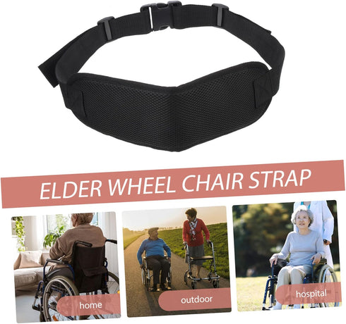 Adjustable Leg Restrain Strap for Elderly Safety Lightweight Calf Fixing Belt with Adjustable for Patient Support