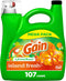 Gain + Aroma Boost Liquid Laundry Detergent, Island Fresh Scent, 154 fl oz, 107 Loads, HE Compatible