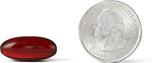 MegaRed Antarctic Krill Oil 750mg, Omega 3 Fatty Acid Supplement, Ultra Concentrate EPA & DHA Softgels, Antioxidant