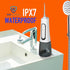 Portable Cordless Water Flosser, Rechargeable Dental Flosser with 1500 mAh Battery, 4 Modes