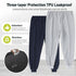 Yodilala TPU Incontinence Care Trousers,Washable Elastic Adjustable Patient Care Trousers,Adult Incontinence Leak-Proof