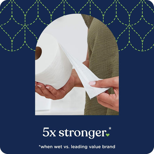 Quilted Northern Ultra Soft & Strong Toilet Paper, 18 Mega Rolls = 72 Regular Rolls, Premium Soft Tissue
