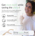 Biodegradable Floss Picks, 200pcs Natural Vegan Sustainable Dental Floss, Shred Resistant and Nontoxic