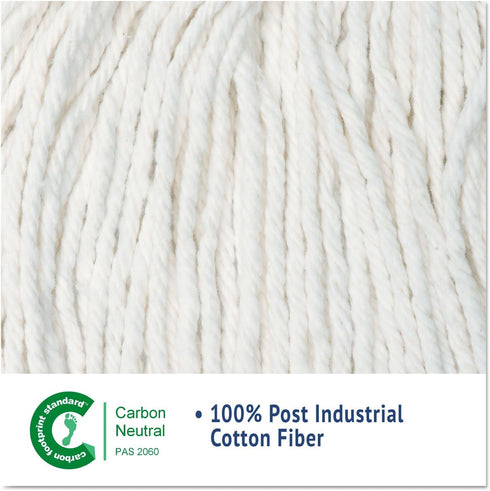 UNISAN 20 (2020C) Cut-End Wet Mop Head, Cotton, Size, White