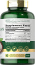 Carlyle Glucomannan Capsules | 200 Count | Soluble Fiber Pills | Non-GMO, Gluten Free Supplement