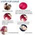 Pink Red Hair Color Wax, Temporary Hairstyle Cream 4.23 oz for Party, Cosplay, Halloween, Daily Use, Clubbing