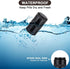 Small Daily Metal Pill Box, Waterproof Pill Container, Portable Medicine Holder for Vitamins, 1 Pack