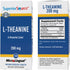 Superior Source L-Theanine 200 mg Supplement for Brain Health Support, Better Sleep & Daily Energy - 100 Tablets