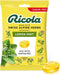Ricola Sugar Free Herb Throat Drops, Lemon Mint, Pack of 3, 19 ct