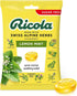 Ricola Sugar Free Herb Throat Drops, Lemon Mint, Pack of 3, 19 ct