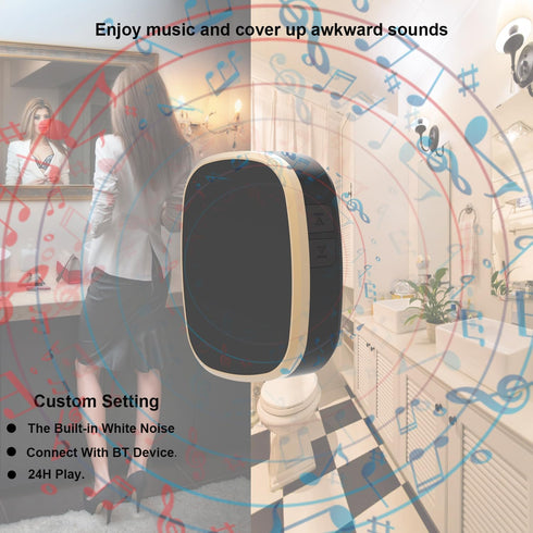 UNIONOW 36 White Noise Sound Machine, Relaxing Sounds Including Natural Soothing Sounds and Sleep Noise, Speaker