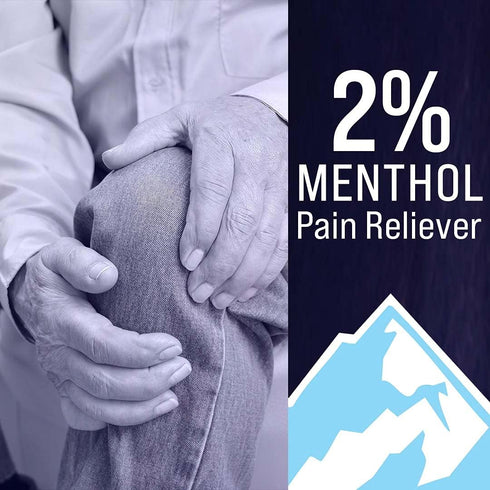 8 Ounce Mineral Ice Therapeutic Pain Relieving Gel