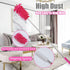 4 pcs Microfibre Feather Duster, Extendable 13" to 30", Washable Cleaning Tool for Office, Car, Computer, Furniture,
