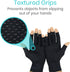 Vive Fingerless Arthritis Gloves for Men & Women, Copper Infused Fabric for Therapeutic Compression